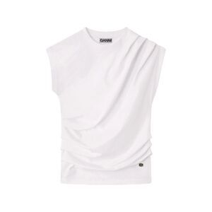 Ganni White Tops - T-Shirts & Jerseys Women